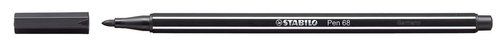 Rotulador Fibra Stabilo Pen 68 Negro (Set de 10) Rotulador Fibra Stabilo Pen 68 Negro (Set de 10)