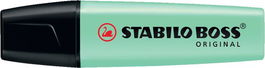 Marcador Fluor Stabilo Boss 70 Pastel Menta (Set de 10)