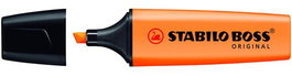 Marcador Fluor Stabilo Boss 70 Naranja (Set de 10)