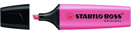 Marcador Fluor Stabilo Boss 70 Rosa (Set de 10)