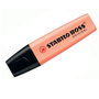 Stabilo Marcador fluorescente Boss pastel melocoton sedoso 5mm trazo