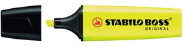 Marcador Fluor Stabilo Boss 70 Amarillo (Set de 10)