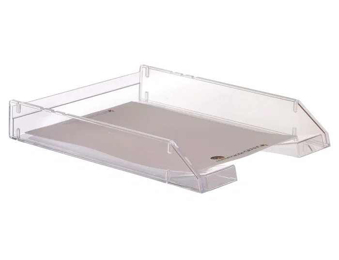 Archivo 2000 Bandeja de Sobremesa Apilable Cristal Transparente