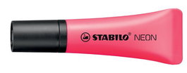 Marcador Fluor Stabilo Neon 72 Rosa