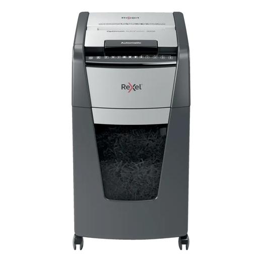 Rexel Optimun Autofeed 300X Destructora de Papel Negro con Autoalimentación y Corte en Partículas P-4 Rexel Optimun Autofeed 300X Destructora de Papel Negro con Autoalimentación y Corte en Partículas P-4