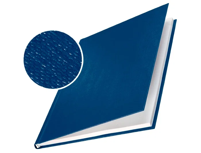 Leitz Tapa Encuadernacion Channel Rigida 35572 Azul Lomo B Capacidad 71/105 Hojas Din A4