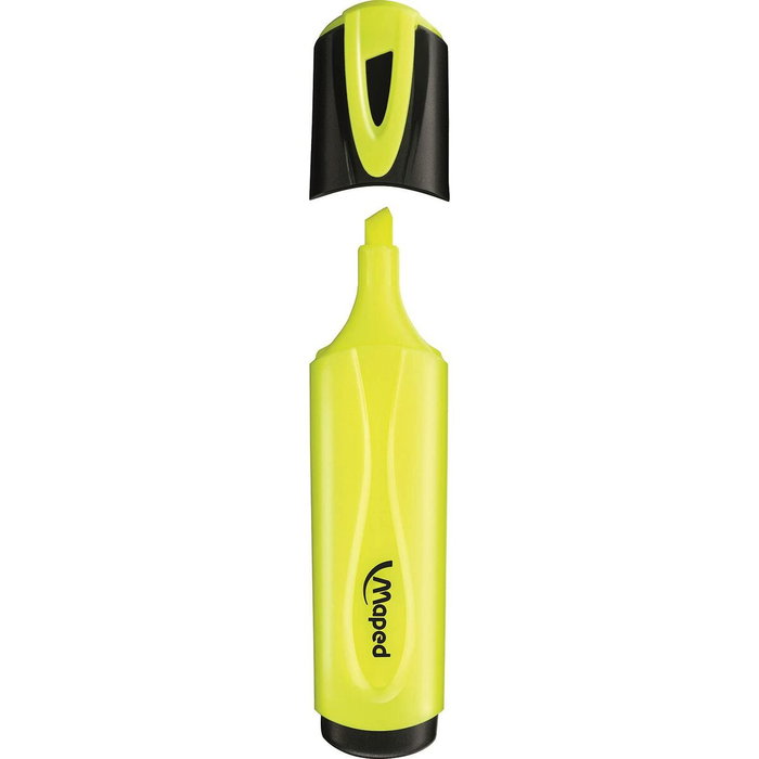 MAPED Fluo Peps Classic Marcador Fluorescente Amarillo (Set de 12)