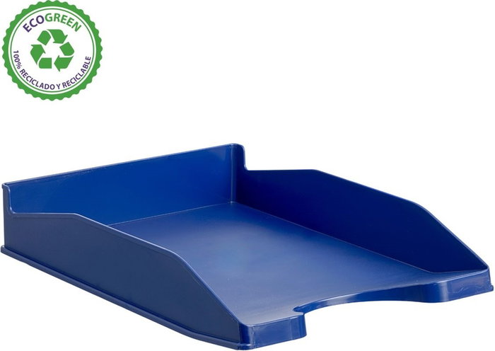 Archivo 2000 Bandeja de Sobremesa Apilable Ecogreen Azul A4/Folio
