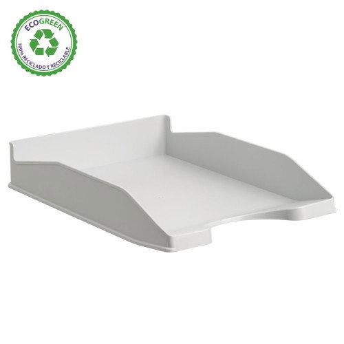 Archivo 2000 Bandeja de Sobremesa Ecogreen Apilable Gris