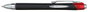 Uni-Ball Jetstream Bolígrafo Retráctil Tinta Híbrida 1 mm Rojo