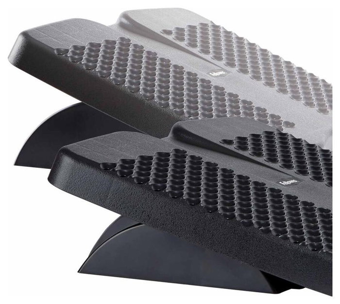 Fellowes Reposapiés Refresh Ventilado Gris Oscuro