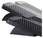Fellowes Reposapiés Refresh Ventilado Gris Oscuro