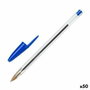 BIC Bolígrafo Cristal azul con punta de 1 mm