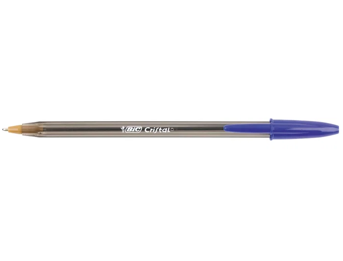 Bic Boligrafo Cristal Original Tinta Azul Unidad Punta 1mm Trazo 0.4mm