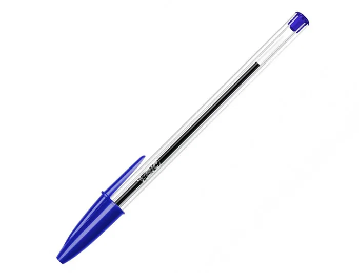 Bic Boligrafo Cristal Original Tinta Azul Unidad Punta 1mm Trazo 0.4mm