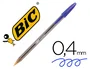 Bic Boligrafo Cristal Original Tinta Azul Unidad Punta 1mm Trazo 0.4mm