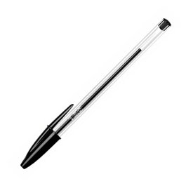 BIC Bolígrafo Cristal trazo medio negro