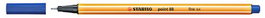 Stabilo Rotulador Point 88 Punta Fieltro Fina 0,4mm Azul