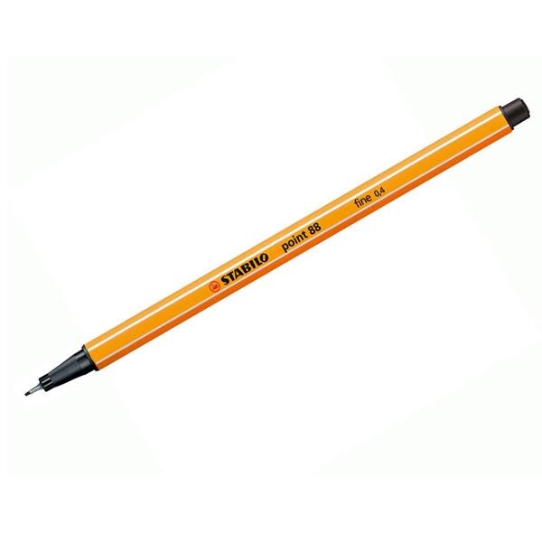 Stabilo Rotulador Point 88 punta fieltro fina 0,4mm negro Stabilo Rotulador Point 88 punta fieltro fina 0,4mm negro