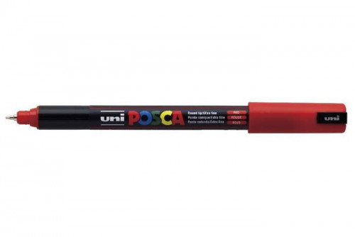 POSCA Marcador PC-1MR No Permanente Punta Extrafina 0.7 mm Rojo