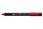 POSCA Marcador PC-1MR No Permanente Punta Extrafina 0.7 mm Rojo
