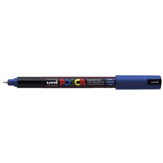 Uni ball POSCA PC-1MR Marcador Azul Punta Extrafina 0.7 mm