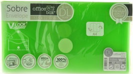 FRAGA IMPORT, S.L. Sobres DL V-LOCK con Velcro Verde