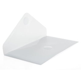 Dosier Sobre Office Box Pp Velcro Recibo Cristal (Set de 10)