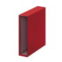 Dohe Caja archivador Folio Lomo 70 mm Rojo