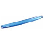 Fellowes Reposamuñecas de gel Crystal para teclado, Azul