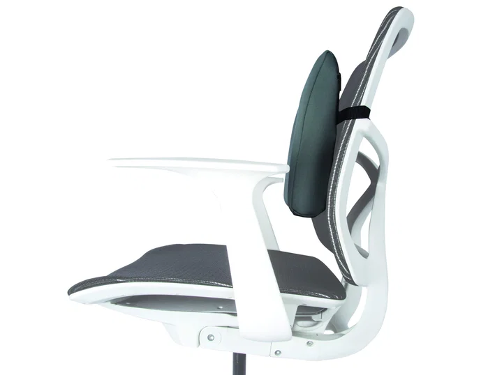 Fellowes Respaldo de Espuma Ergonómico Serie Slim Gris