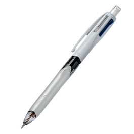 BIC Bolígrafo Multifunción 3+1 con Colores y Portaminas 0,5 mm Gris