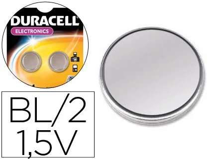 Duracell Pilas de Botón Alcalinas LR44 1,5 V (Pack de 2) Duracell Pilas de Botón Alcalinas LR44 1,5 V (Pack de 2)
