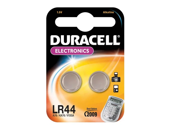 Duracell Pilas de Botón Alcalinas LR44 1,5 V (Pack de 2) Duracell Pilas de Botón Alcalinas LR44 1,5 V (Pack de 2)