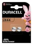 Duracell Pilas de Botón Alcalinas LR44, 1,5 V, 2 Unidades
