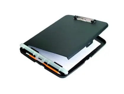 OFFICE BOX Soporte Caja Portadocumentos con Pinza Negro OFFICE BOX Soporte Caja Portadocumentos con Pinza Negro