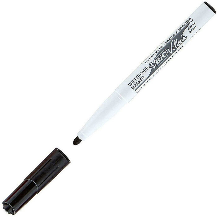 Bic Velleda 1741 Marcador para Pizarra Blanca Negro