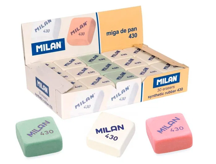 Milan Goma de borrar 430 miga de pan blanca Milan Goma de borrar 430 miga de pan blanca