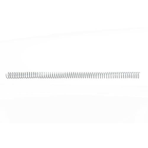 GBC 915106 Espirales Metálicas para Encuadernar 6 mm, Negro, Caja de 100 Unidades, Formato A4, Metal