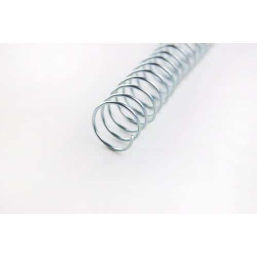 GBC ESP915110 Espirales Metálicos Negro 10 mm, Caja de 100 unidades, Capacidad 60 hojas, para Encuadernadoras