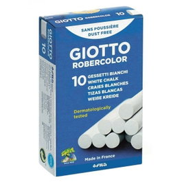 Giotto Tizas Robercolor Blanco Caja de 10 Unidades