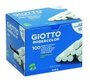 Giotto Tizas Robercolor Blancas Antipolvo Caja de 100 Unidades