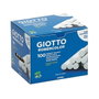 Giotto Tizas Robercolor Blancas Antipolvo Caja de 100 Unidades