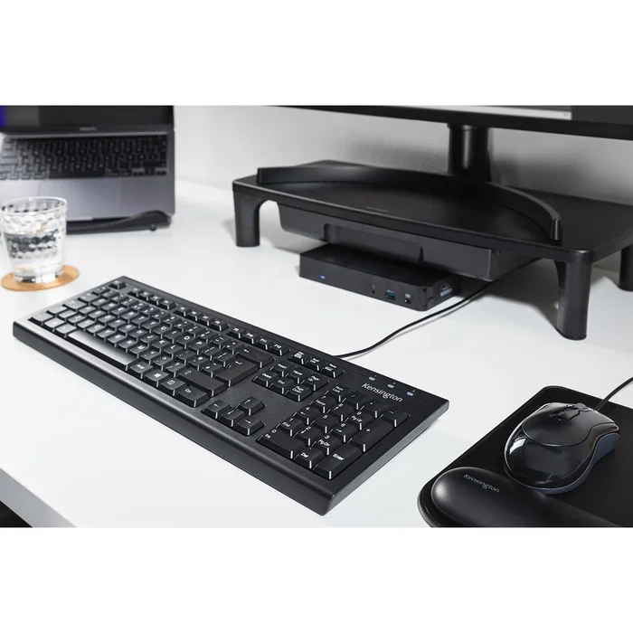 Kensington SmartFit Soporte Elevador de Monitor con Cajón de Almacenamiento A4, Altura Ajustable 3 Posiciones, Plataforma Universal para Monitores/iMac/PC hasta 30" y 15 kg, Negro
