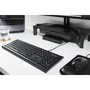 Kensington SmartFit Soporte Elevador de Monitor con Cajón de Almacenamiento A4, Altura Ajustable 3 Posiciones, Plataforma Universal para Monitores/iMac/PC hasta 30" y 15 kg, Negro