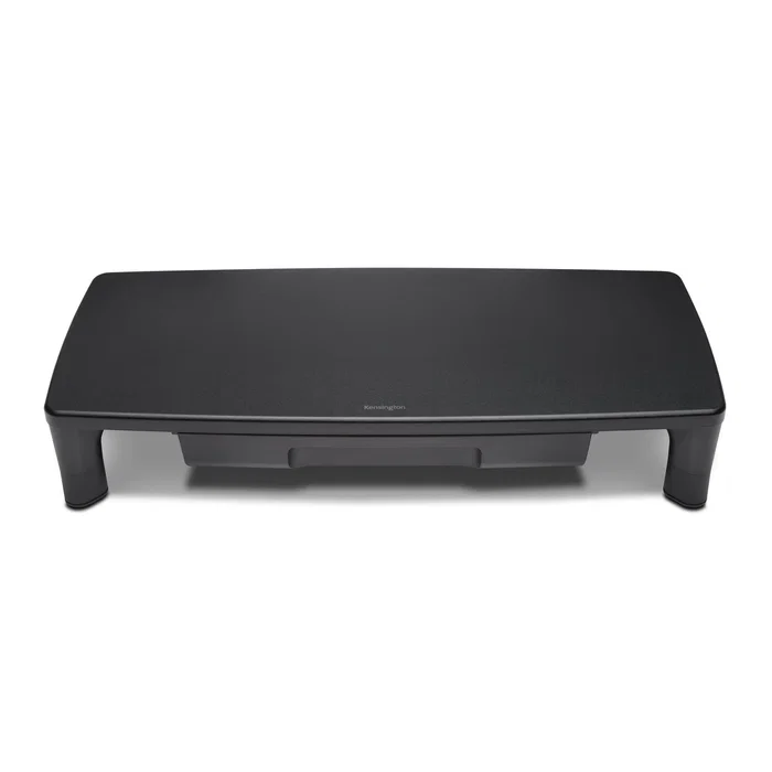 Kensington SmartFit Soporte Elevador de Monitor con Cajón de Almacenamiento A4, Altura Ajustable 3 Posiciones, Plataforma Universal para Monitores/iMac/PC hasta 30" y 15 kg, Negro