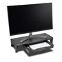 Kensington SmartFit Soporte Elevador de Monitor con Cajón de Almacenamiento A4, Altura Ajustable 3 Posiciones, Plataforma Universal para Monitores/iMac/PC hasta 30" y 15 kg, Negro