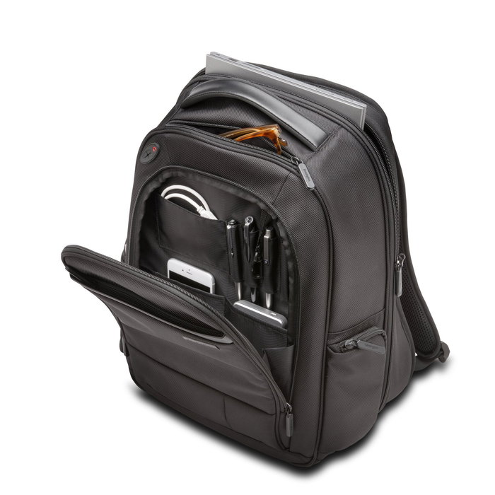 Kensington Contour 2.0 Mochila Portátil Business Ergonómica 15.6" Negro - Compatible TSA, Seguridad RFID, Resistente al Agua