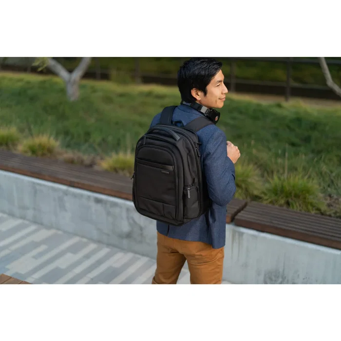 Kensington Contour 2.0 Mochila Portátil Business Ergonómica 15.6" Negro - Compatible TSA, Seguridad RFID, Resistente al Agua