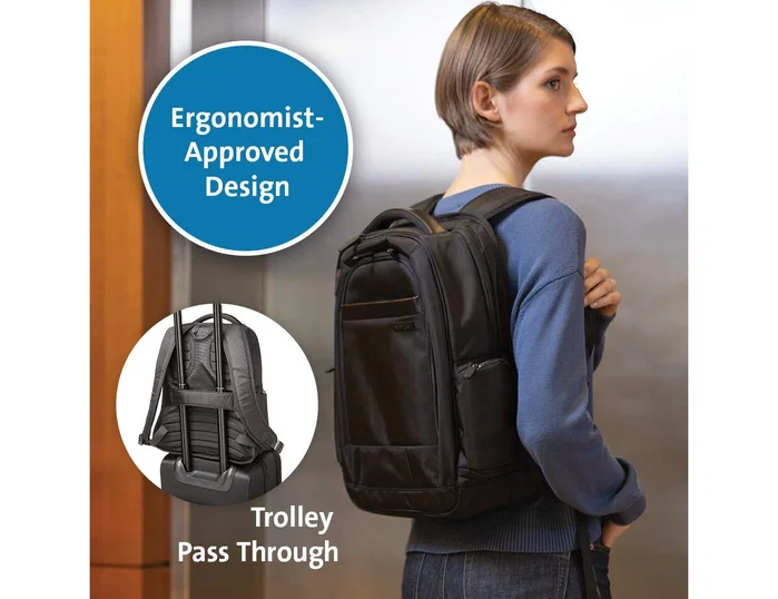 Kensington Contour 2.0 EQ Executive Mochila para Portátil 14 pulg. Negro
